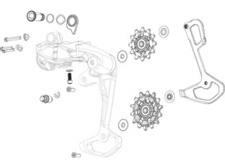 SRAM Force22/Rival22 Derailleurwielset